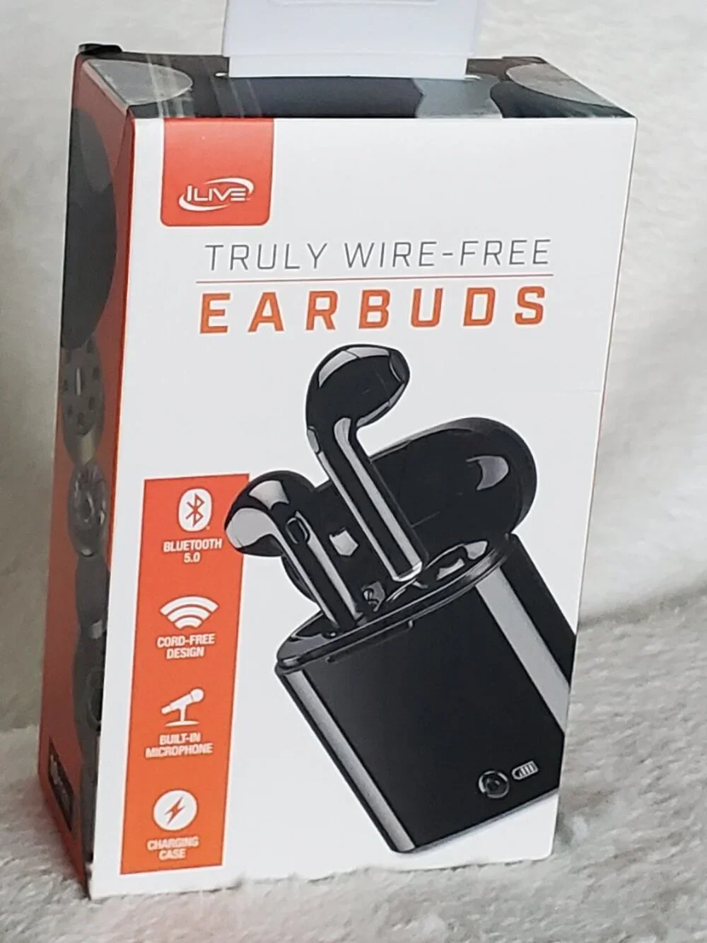 I LIVE truly wire-free earbuds & charging case bluetooth 5.0 Brand New!